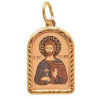 De aur нательная icon suspensie cu numele de Eugen 15771