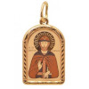 Golden pendant icon Dmitry Donskoy 32184