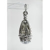 Silver amulet with the Lady plating rhodium 16243