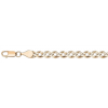 Женская серебряная цепочка с позолотой плетение Нонна 26894