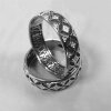 Orthodox silver ring with prayer 44483