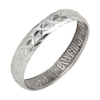 Silver ring Save and protect 45179
