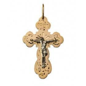 Large cross gold for men and women to buy 31293