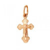 Children's cross for the baptism of a gold pectoral child