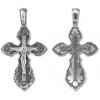 Ювелирные изделия из серебра женский крестик 38135