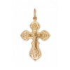 Gold cross for women Orthodox 45487