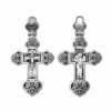 Beautiful pectoral cross Orthodox silver 925 44210