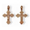 Золотий хрестик православний для чоловіків і жінок