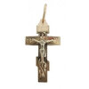 Aur cruce de sex masculin direct ortodox pentru un baiat
