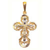 Χρυσό σταυρό με διαμάντια 40943