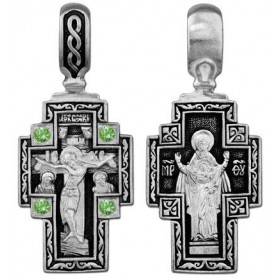Крест православный на обороте Богородица 40180