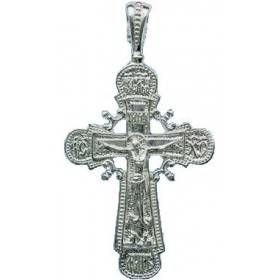 Серебряный крестик мужской серебряные кресты 26788