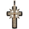 Ασημένιο σταυρό με χρυσό 30554