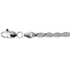 Cord chain silver neck for women 42713