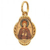 Golden pendant icon of Saint Galina 35204
