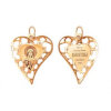 gold icon Pendant Holy Valentine
