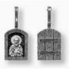 Silver pendant-icon with the image of St. Nicholas 41197
