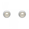 Posey earrings with pearls 50718