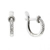 Earrings silver 34201