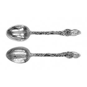 Silver spoon for baby godchild gift for christening