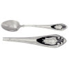 Silver spoons in gift
