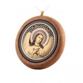 Icon in the machine angel pendant