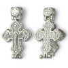 Крест мощевик серебро 925 пробы, серебряные мощевики