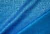 Шелк голубой "Жаккардовый" ширина 150 см