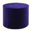 Камилавка, размер 58, фиолетовый искусственный бархат, основа из пластика, высота 16 см