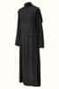 Greek cassock, size 58/182 black, costume fabric