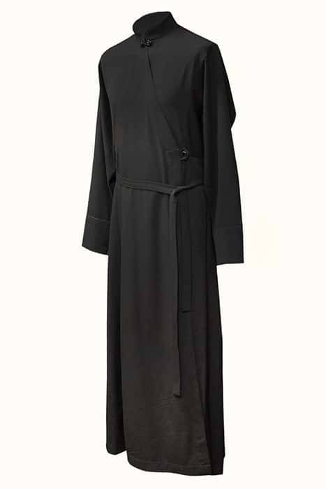 Підрясник грецький, розмір 58/176 чорний, тканина костюмна
