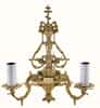 Brass sconce &quot;With a cross&quot; two-arm