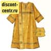 Deacon&#39;s surplice, yellow, length 150 assorted silk