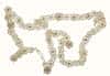 Цепь для протоиерейского креста латунная, с посеребрением и вставками , № 6, вес 101,87 г, 2.7.0248л (5326022)