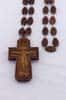 Крест наперсный протоиерейский деревянный восьмиконечный с молитвой. Машинная резьба с ручной доводкой, 17116 высота 12 см.