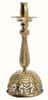 Altar candlestick No. 9, brass, with gilding, height 23.5 cm, IN A BOX, 2.7.0944lp (5995502)
