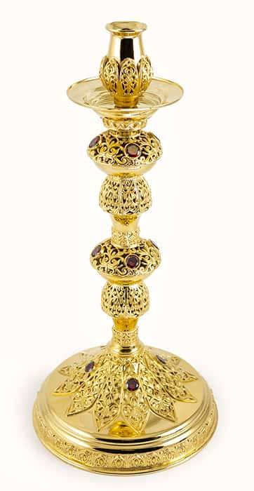 Candlestick brass No. 5, with gilding, in a box, 2.7.0931lp (5997855)